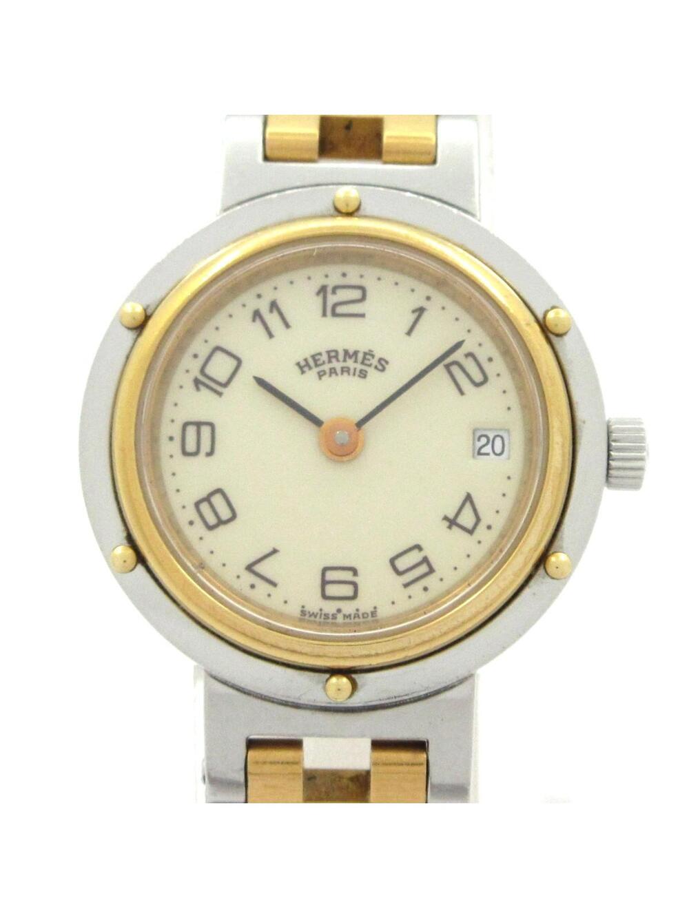 Hermes Clipper 5***** Silver Gold #365447H64B